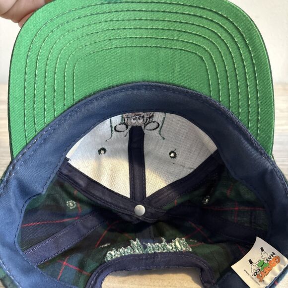 Vintage Mickey Mouse Pinstripe Snapback Hat Adjustable Cap Goofy's Made in USA - Picture 5 of 9